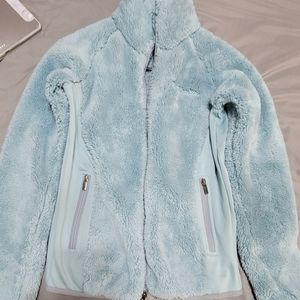 Womans Columbia zip up sweater